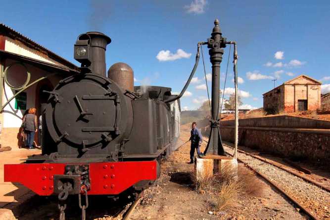 Museo Minero y tren turístico