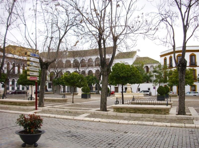 Plaza Mayor y palacetes